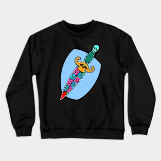 Flower Dagger Crewneck Sweatshirt